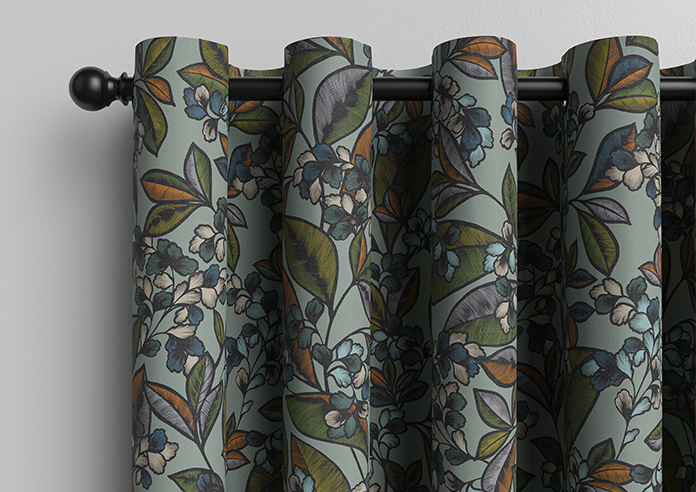 Walled Garden, Duckegg - Made to Measure Curtains - Image 12